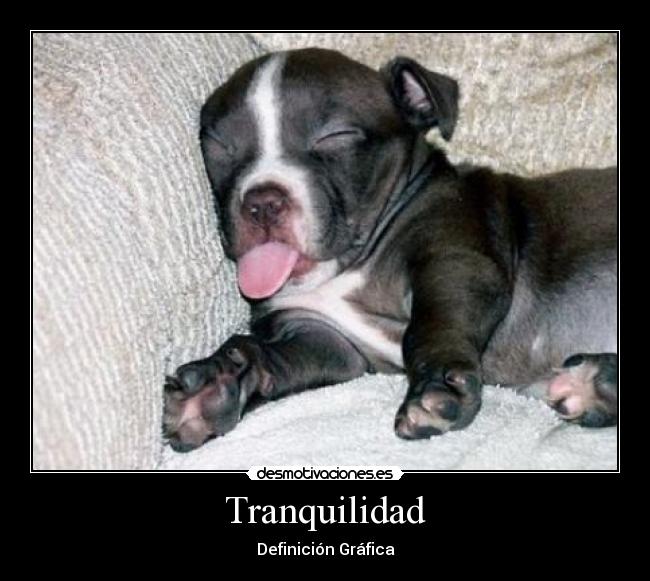 Tranquilidad -