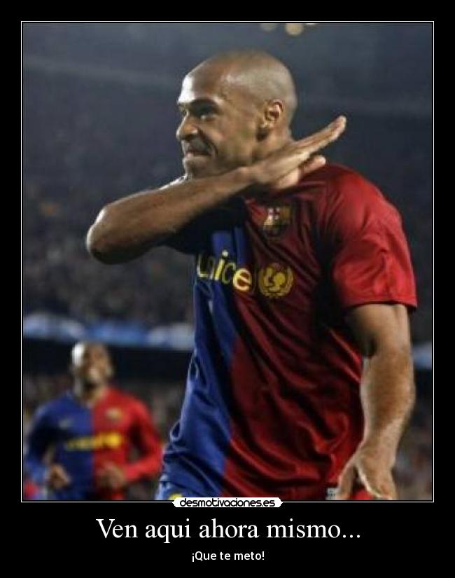 carteles thierry henry desmotivaciones