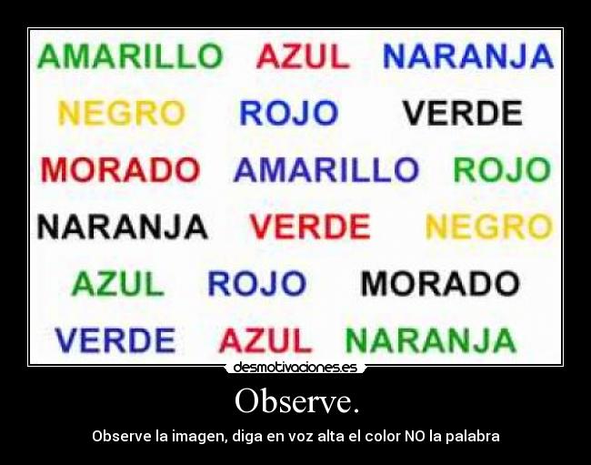 Observe. - 