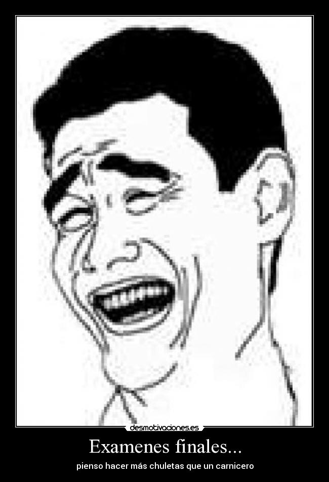 Examenes finales... - 