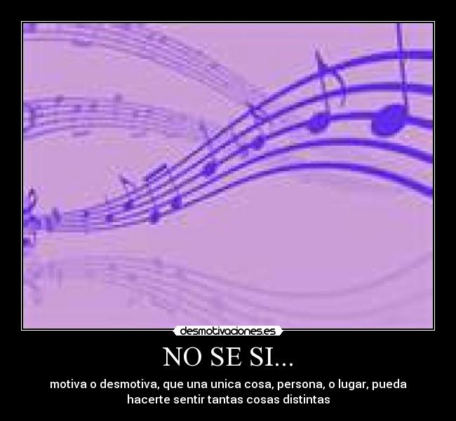 NO SE SI... - 