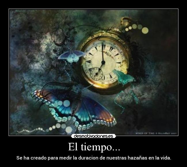 El tiempo... - 