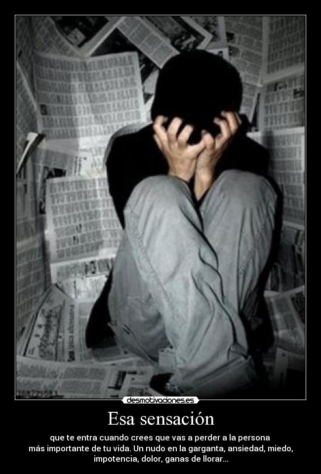 Esa sensación - 