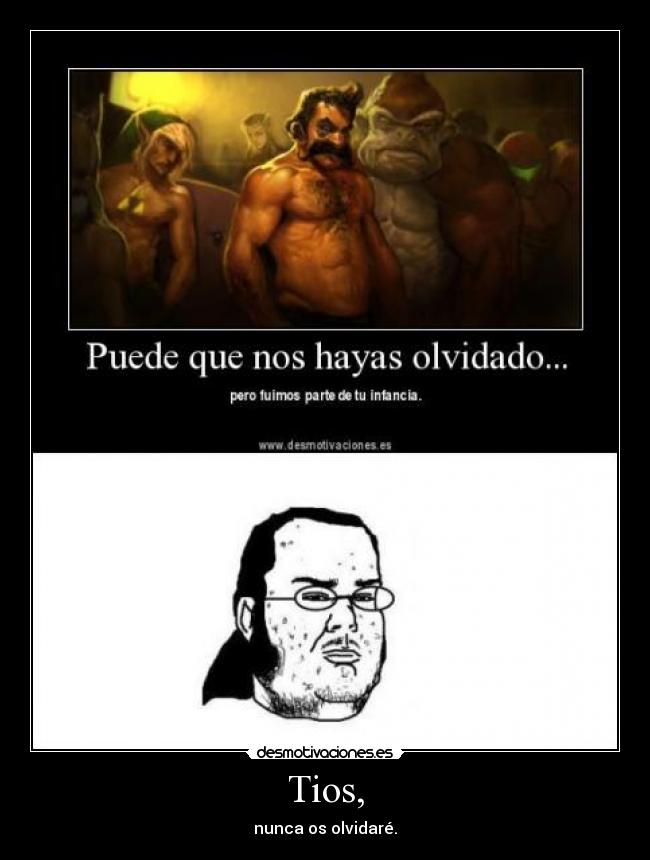 carteles nintendo friki gordo granudo desmotivaciones