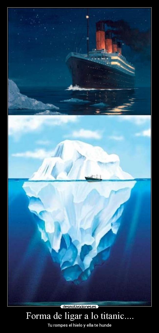 Forma de ligar a lo titanic.... - 