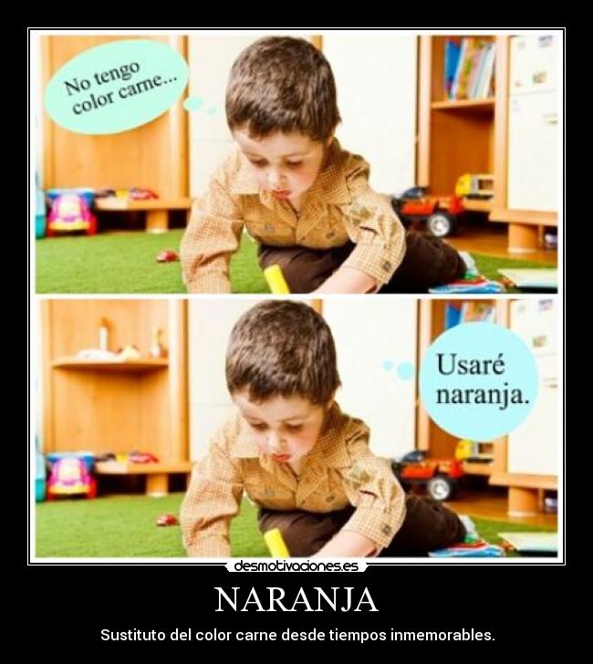 carteles naranja desmotivaciones