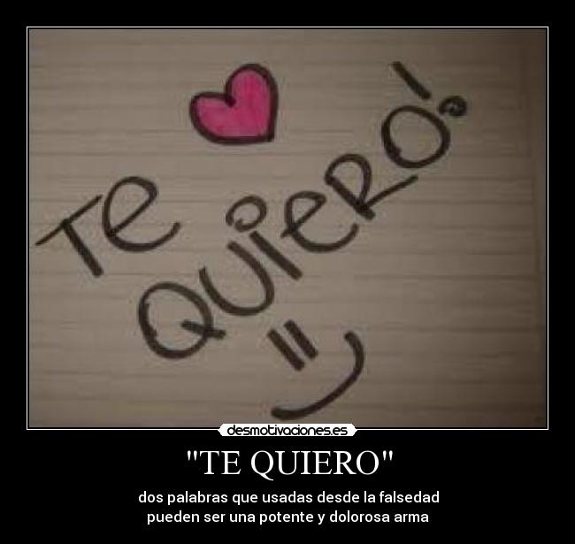 TE QUIERO - 