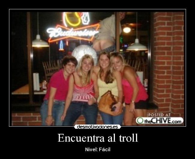 Encuentra al troll - Nivel: Fácil