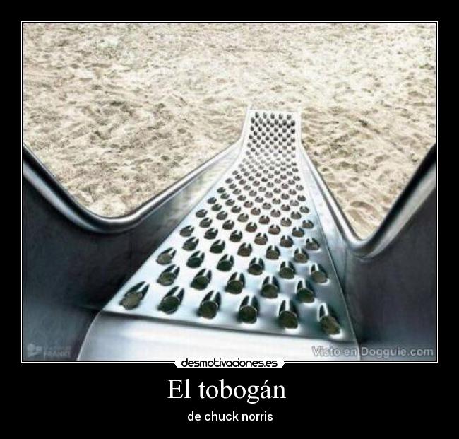 El tobogán -