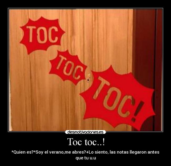 Toc toc..! - 