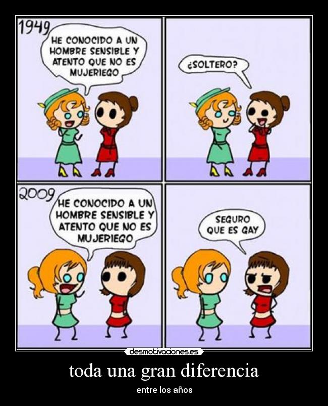 toda una gran diferencia -