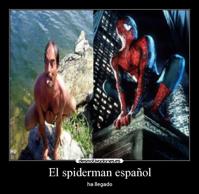 carteles spiderman espanol desmotivaciones