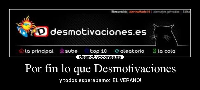 Por fin lo que Desmotivaciones - 