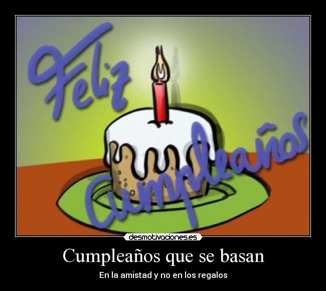 Cumpleaños que se basan - 