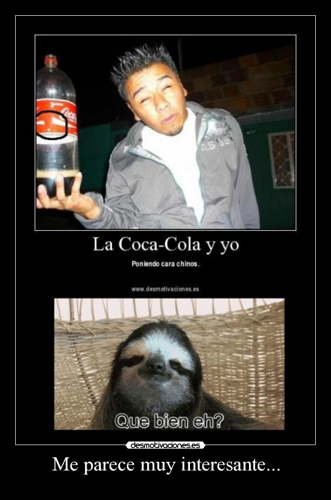 Me parece muy interesante... - 