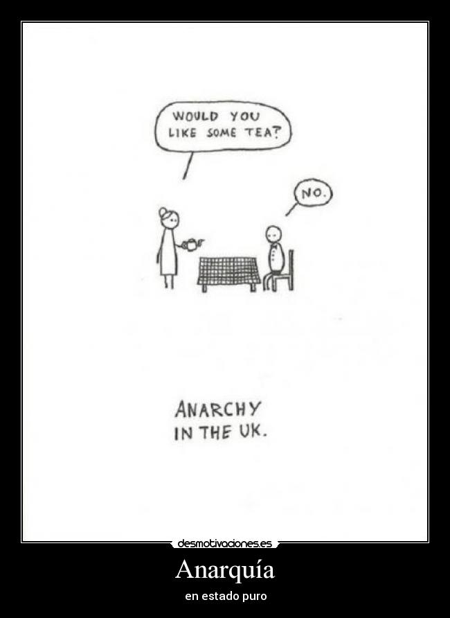 Anarquía - en estado puro