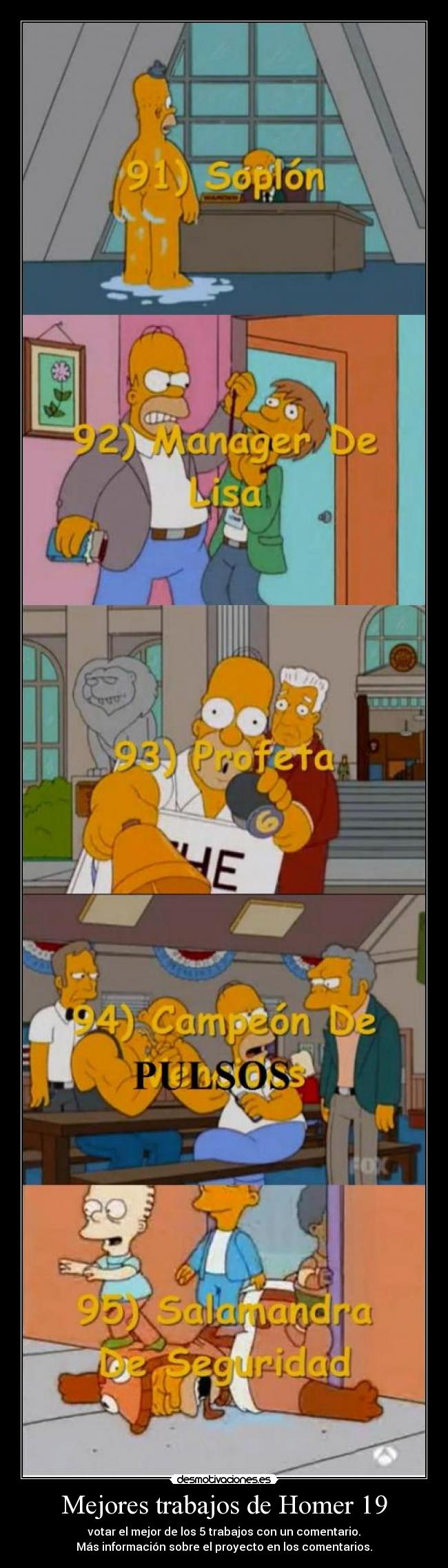 Mejores trabajos de Homer 19 - 