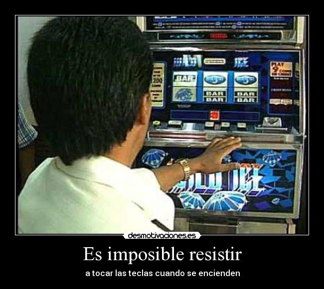 Es imposible resistir - a tocar las teclas cuando se encienden