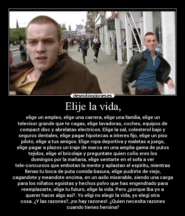 Elije la vida, - 