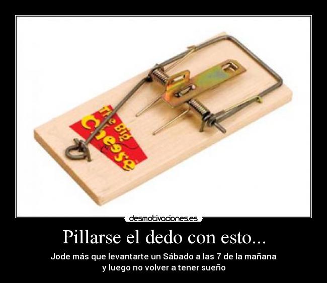 Pillarse el dedo con esto... - 