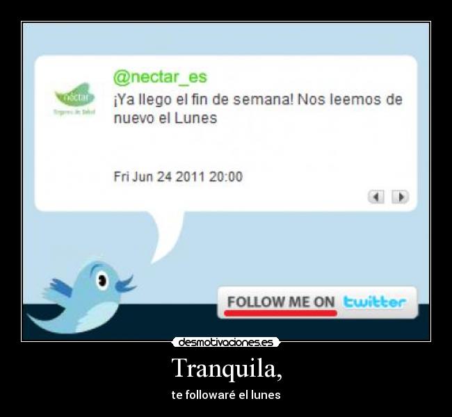 Tranquila, -