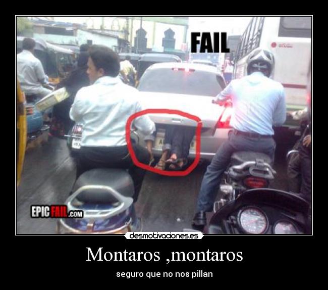 Montaros ,montaros - seguro que no nos pillan