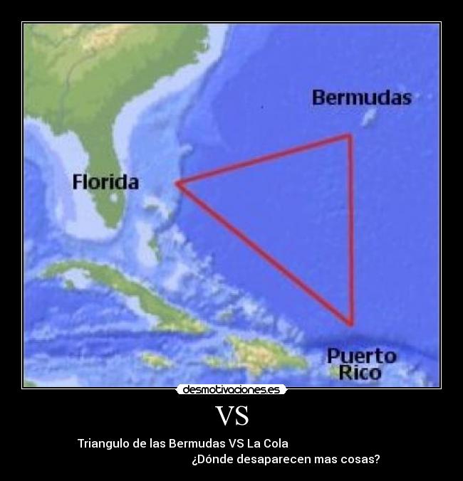 carteles bermudas cola desmotivaciones