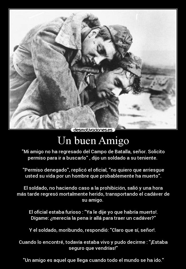 Un buen Amigo -