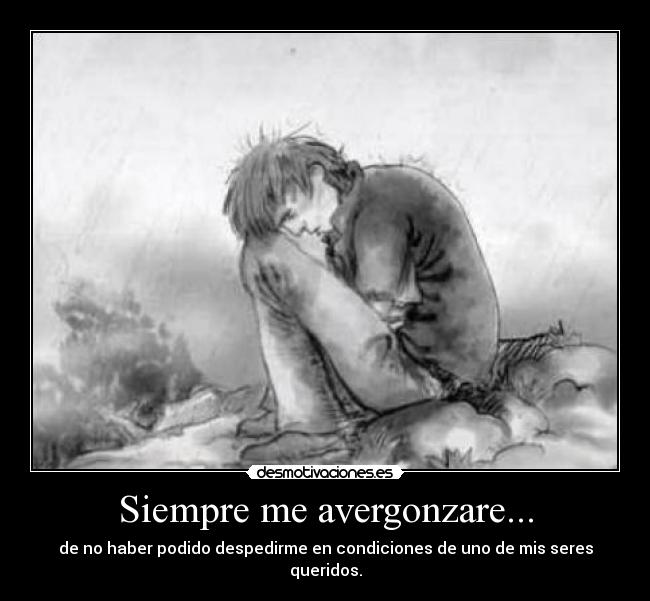 Siempre me avergonzare... - 