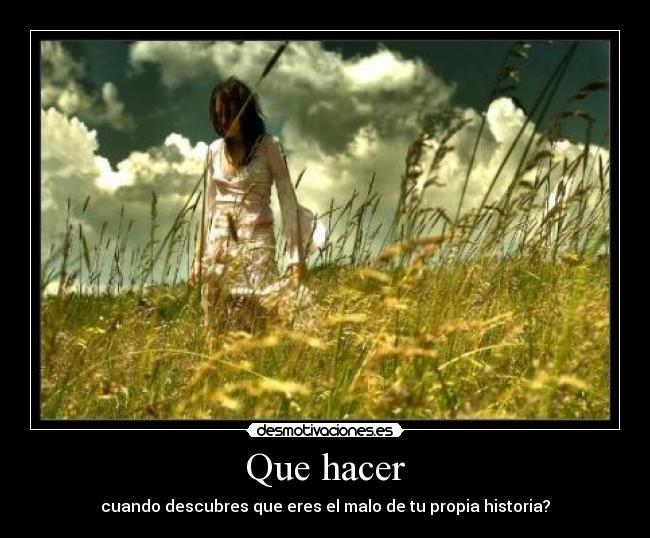 Que hacer -