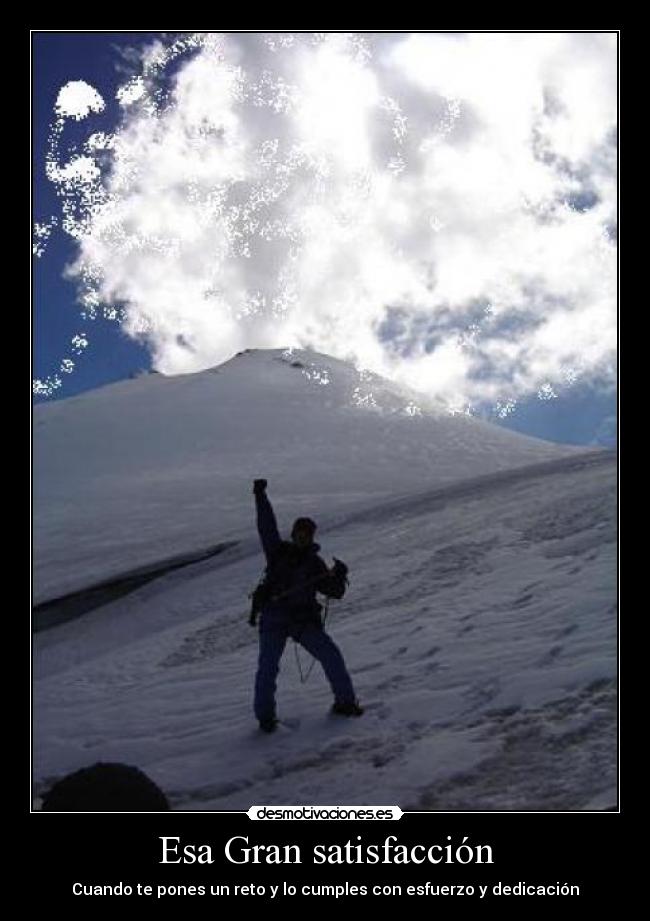 Esa Gran satisfacción - 