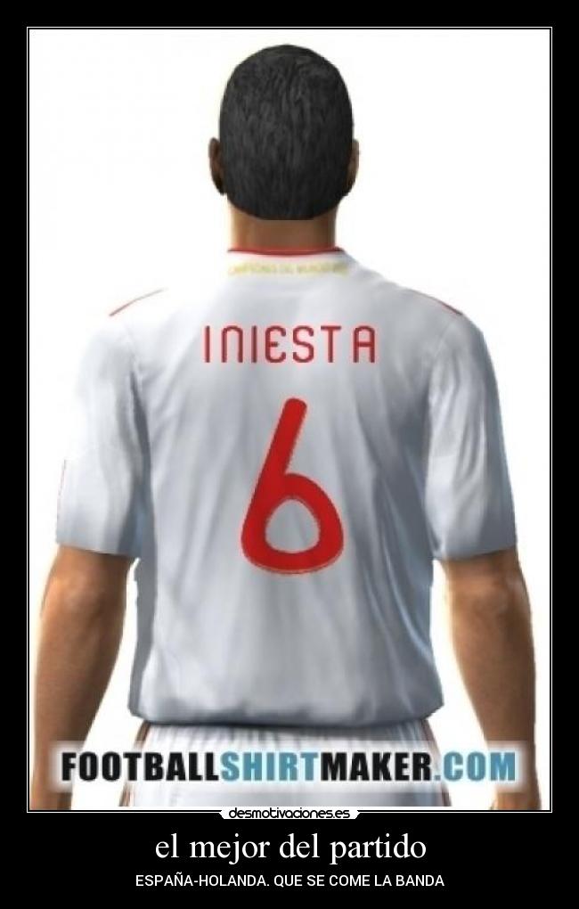 el mejor del partido -