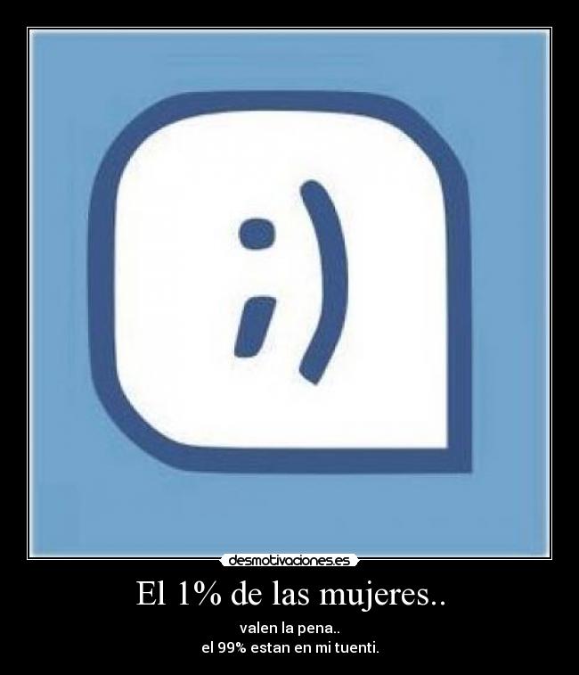 El 1% de las mujeres.. - 