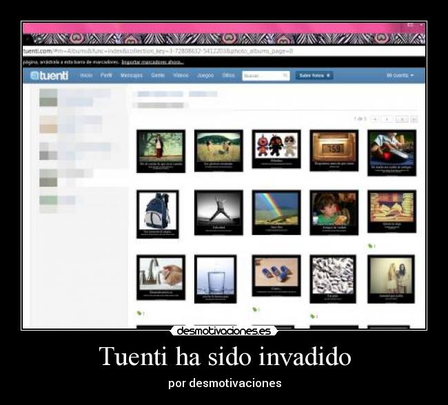 Tuenti ha sido invadido - por desmotivaciones