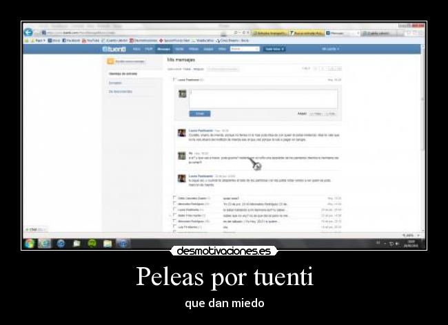 Peleas por tuenti - 