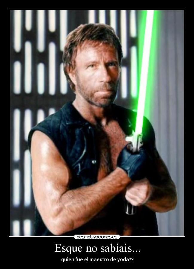 Esque no sabiais... - quien fue el maestro de yoda??