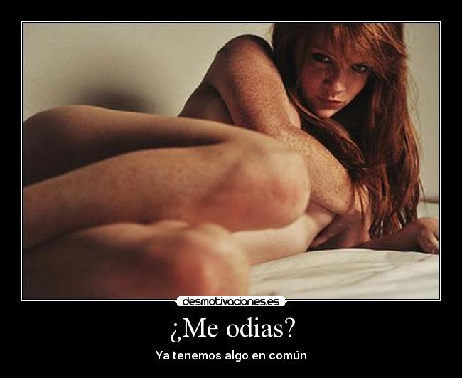 ¿Me odias? - 