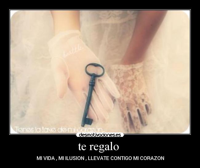 te regalo  - 