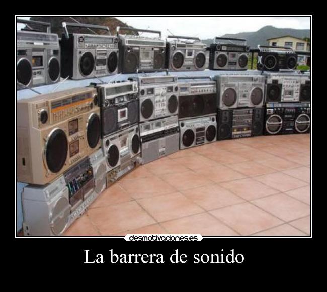 La barrera de sonido - 