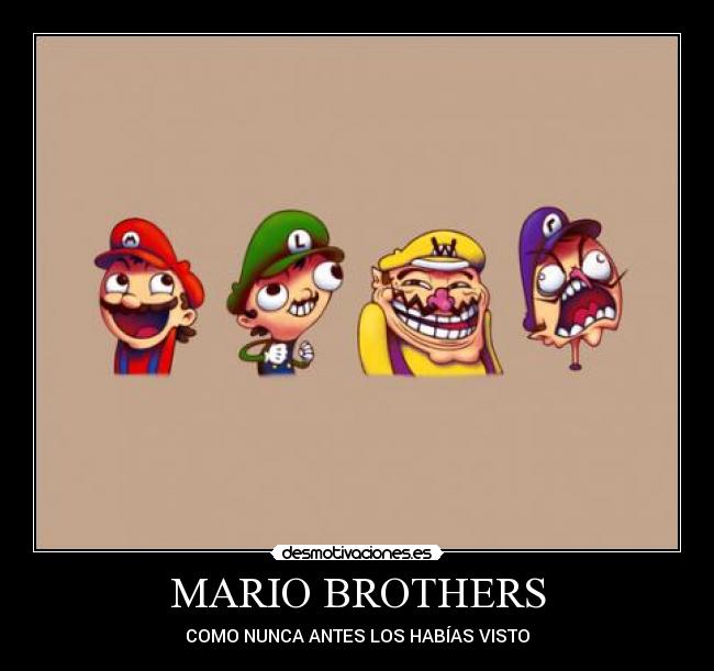 MARIO BROTHERS - COMO NUNCA ANTES LOS HABÍAS VISTO