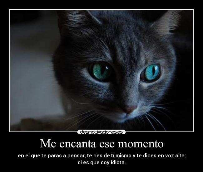 Me encanta ese momento -