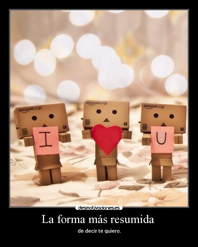 La forma más resumida  - 