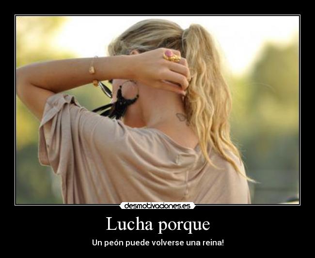 Lucha porque -