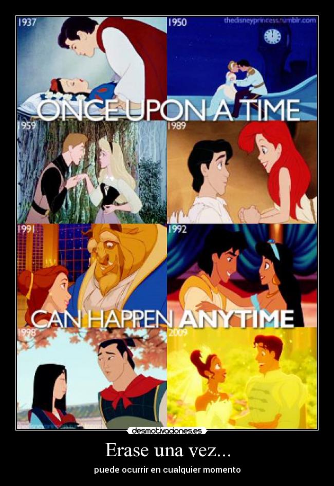 carteles disney desmotivaciones