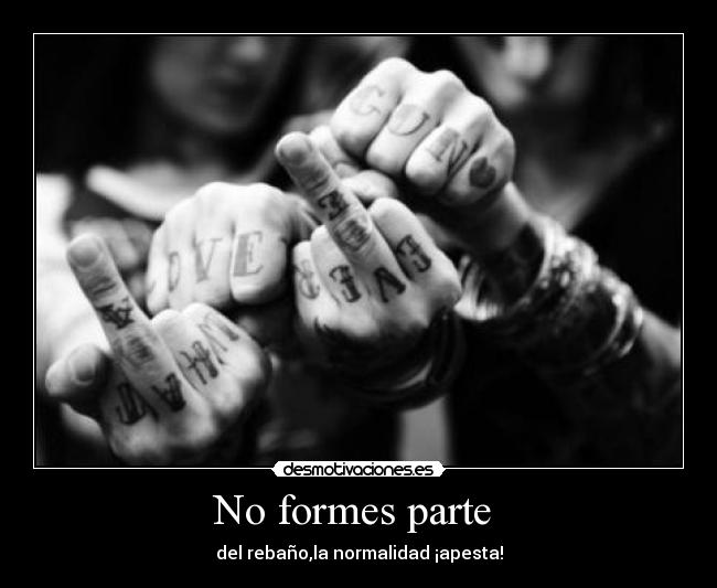 No formes parte  - 