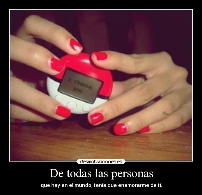 De todas las personas - 