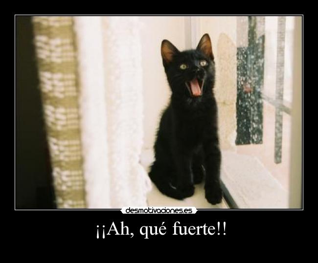 ¡¡Ah, qué fuerte!! - 