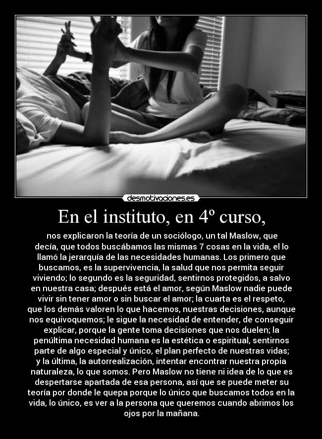 carteles maslow desmotivaciones