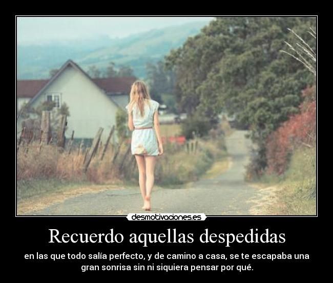 carteles recuerdo aquellas despedidas desmotivaciones