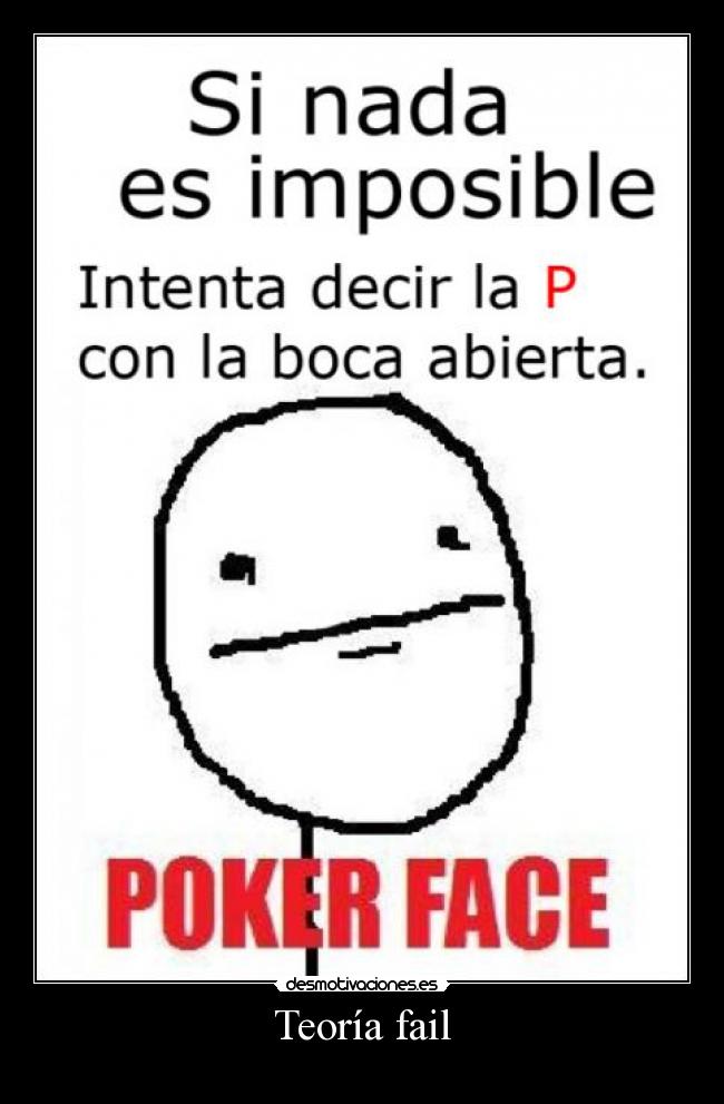 Teoría fail - 